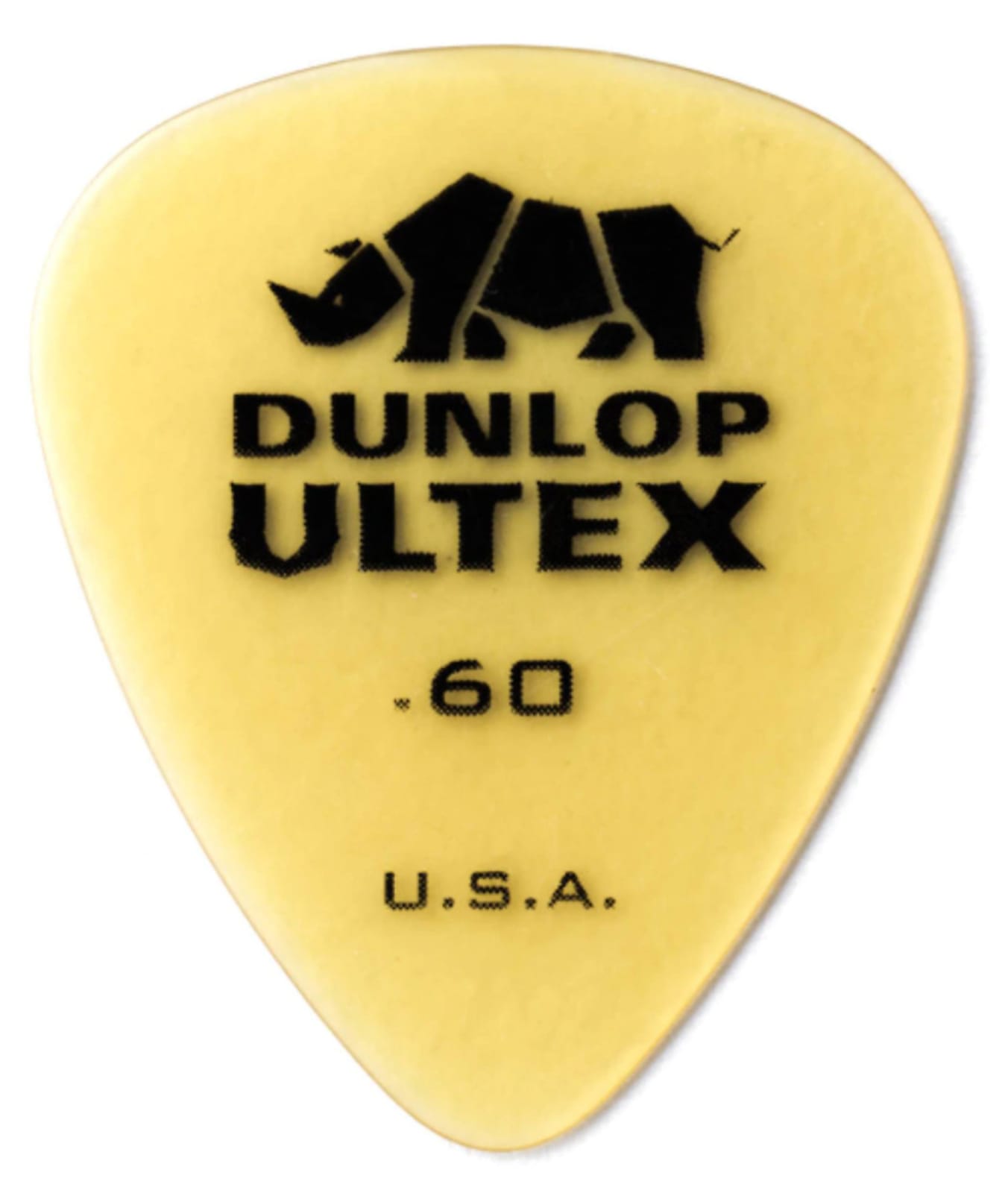 Dunlop 421P.60 Ultex Sstandard Pick .60mm, 6-pack