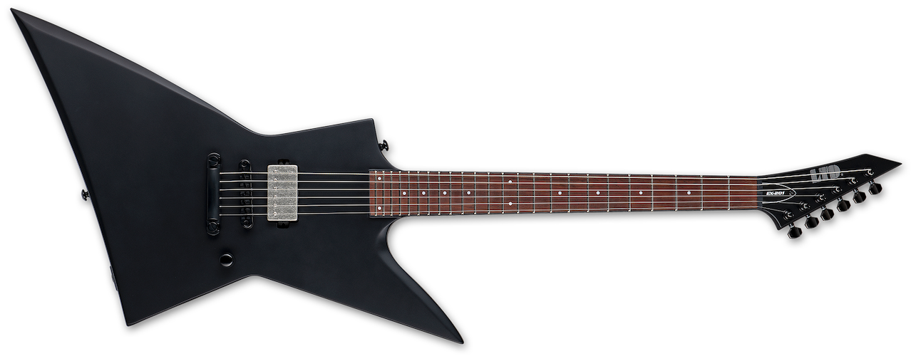 ESP LTD EX-201 Electric Guitar - Black Satin