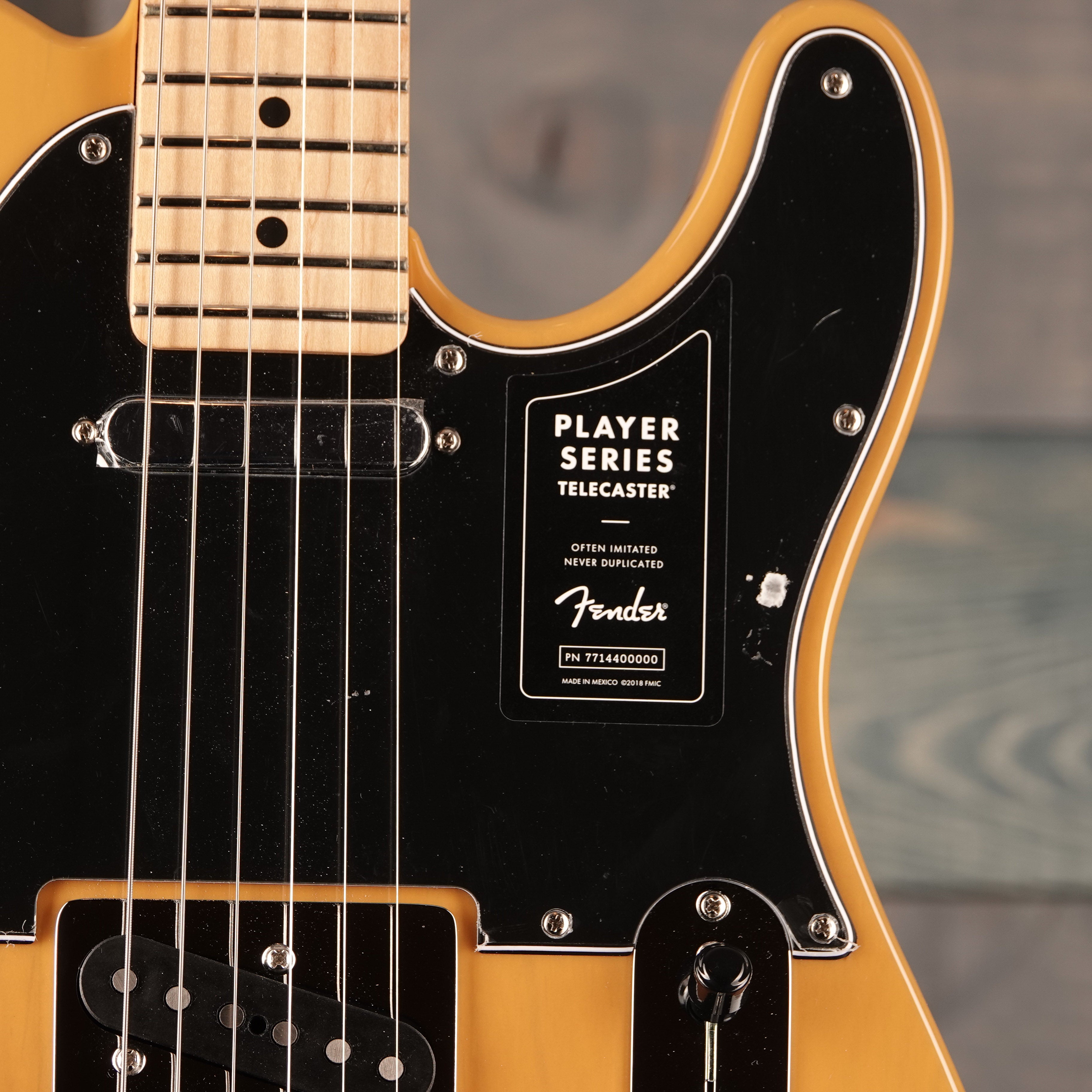 Fender Player Telecaster Maple Fingerboard Butterscotch Blonde