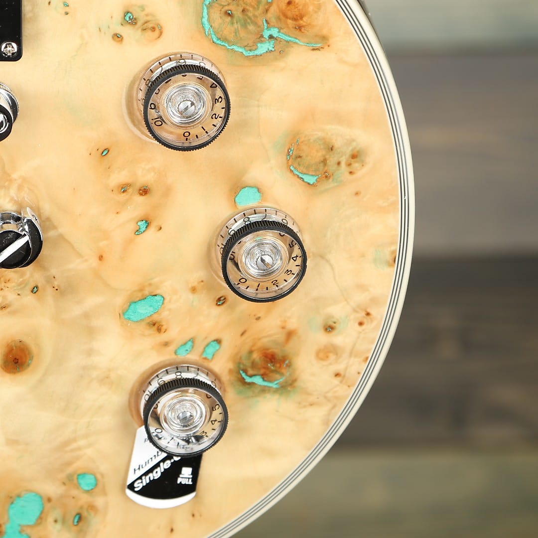 Schecter 660 Solo-II Custom - Burl Gloss Natural