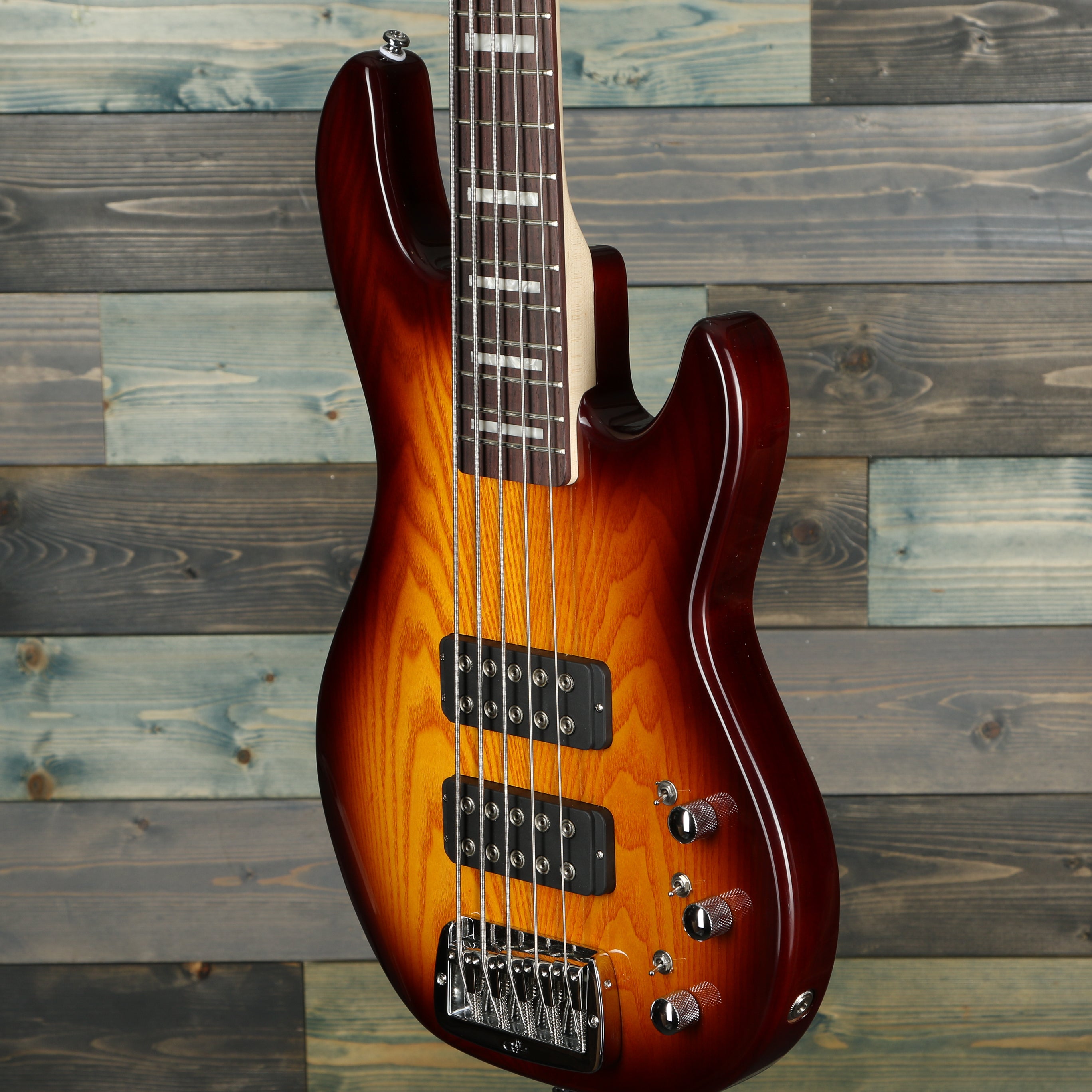 G&L Tribute Series L-2500 Bass Guitar - Tobacco Sunburst
