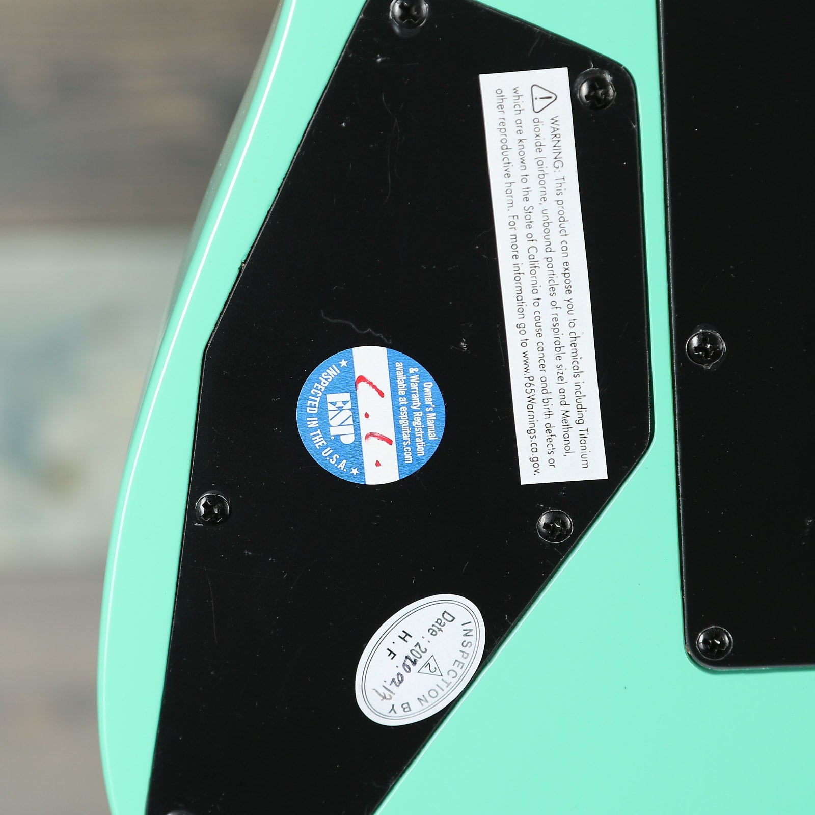 ESP LTD Mirage Deluxe '87 FR - Turquoise