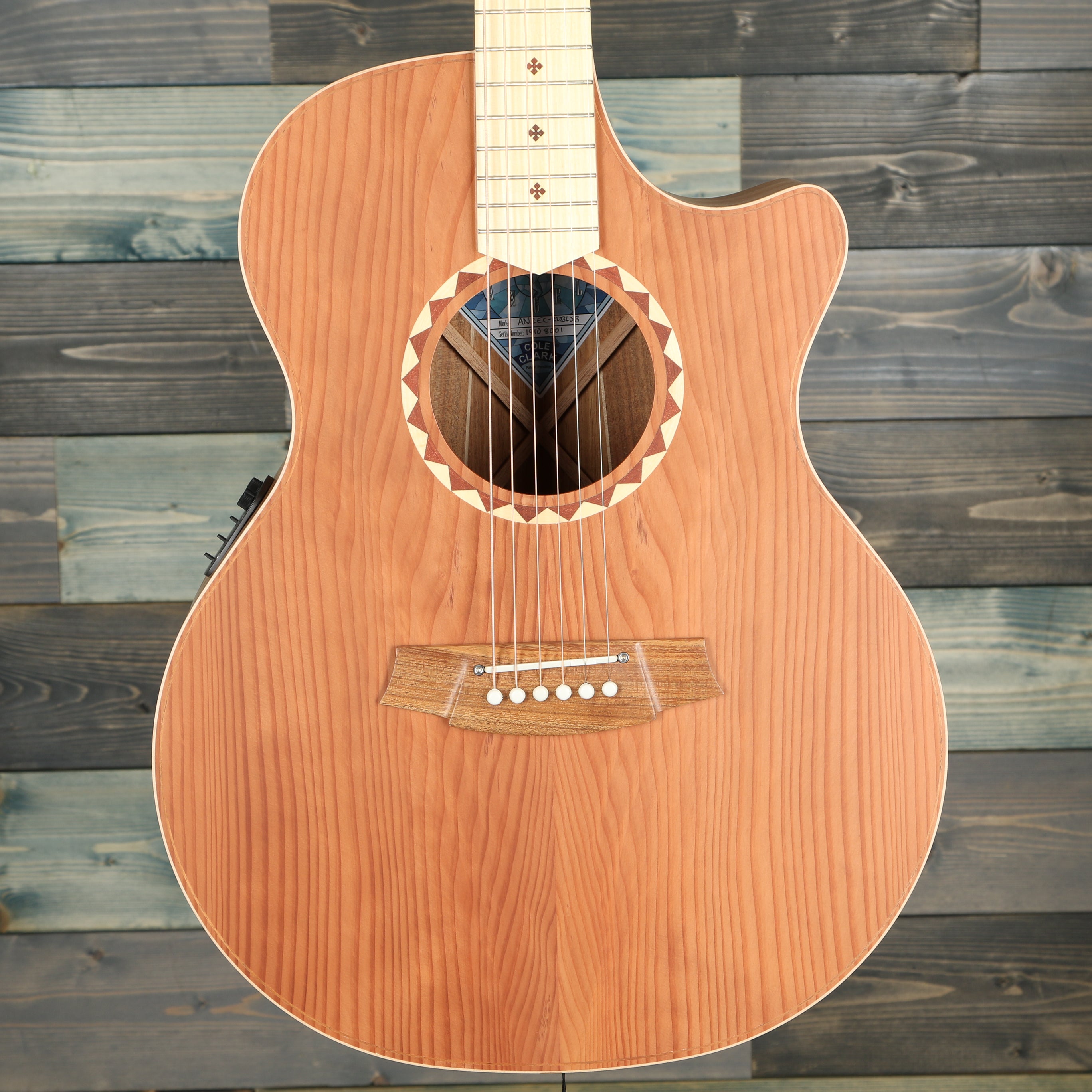 Cole Clark Angel 2 Series AN2EC-RDBLSB Cutaway Acoustic - Redwood/Blackwood