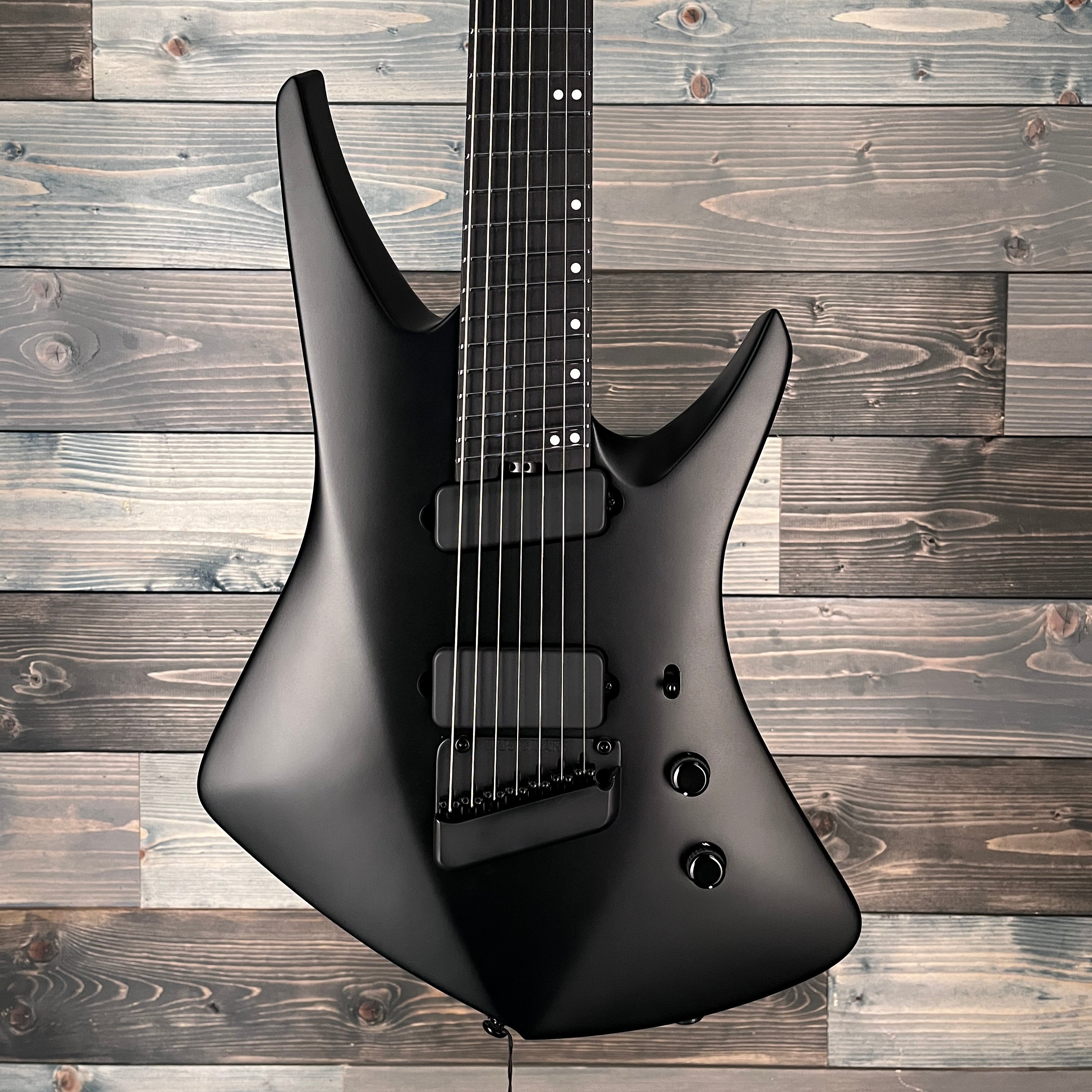 Ernie Ball Music Man Kaizen 7 String Electric Guitar - Apollo Black