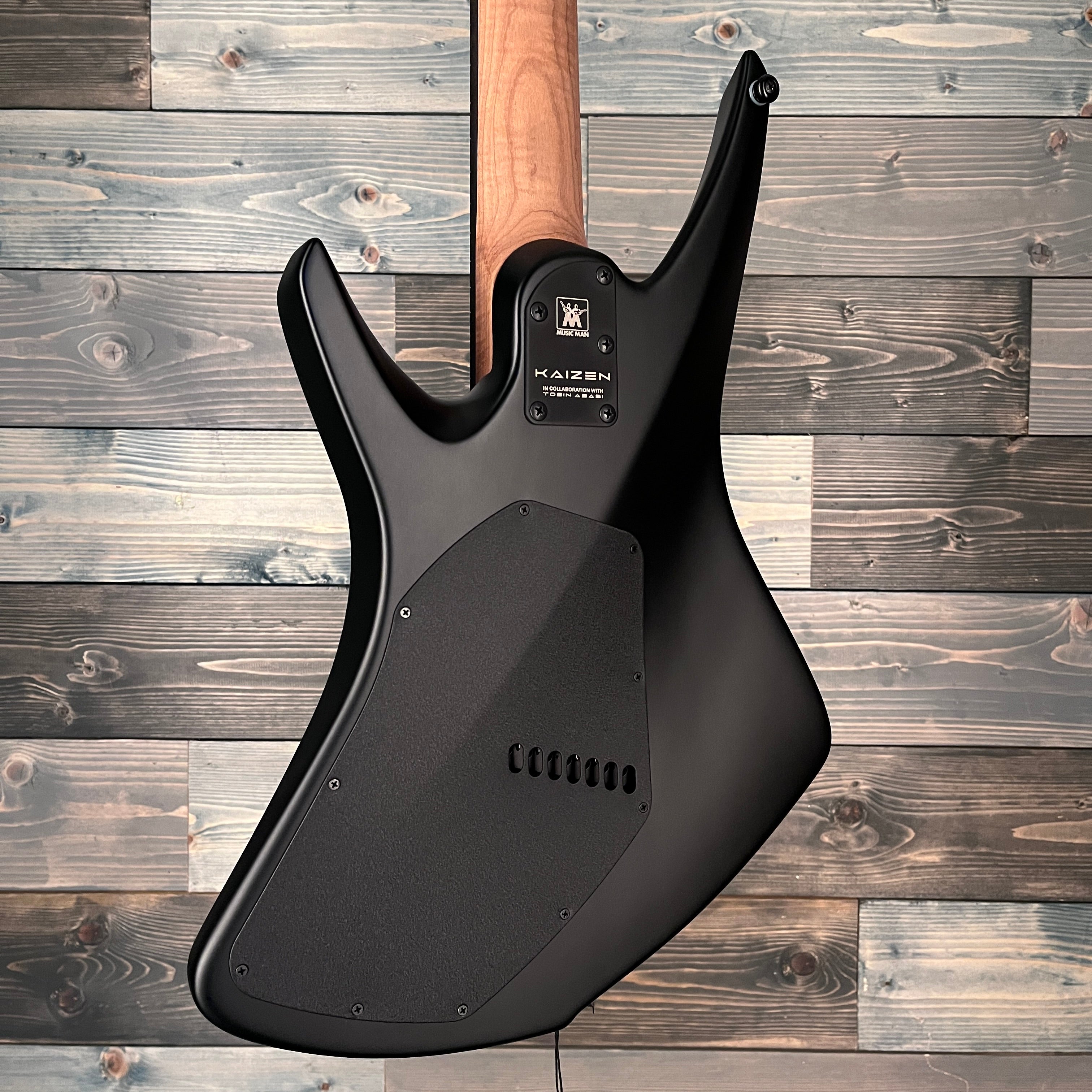 Ernie Ball Music Man Kaizen 7 String Electric Guitar - Apollo Black