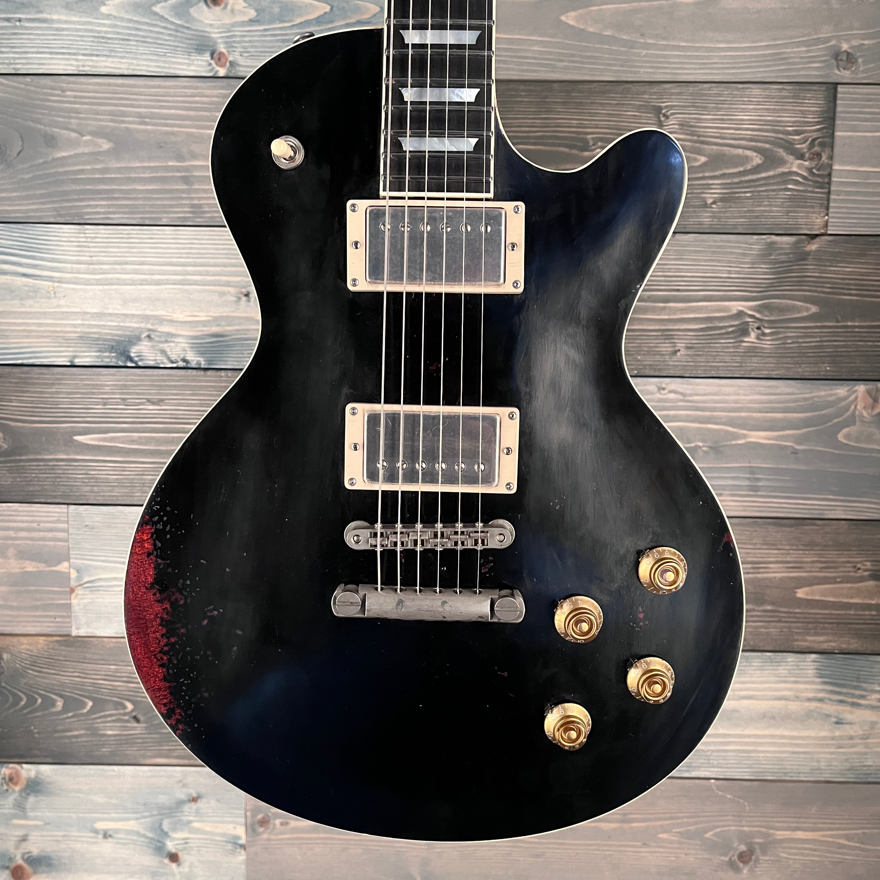 Eastman Guitars SB59/V-BK Black Antique Varnish Solid Body Electric Guitar