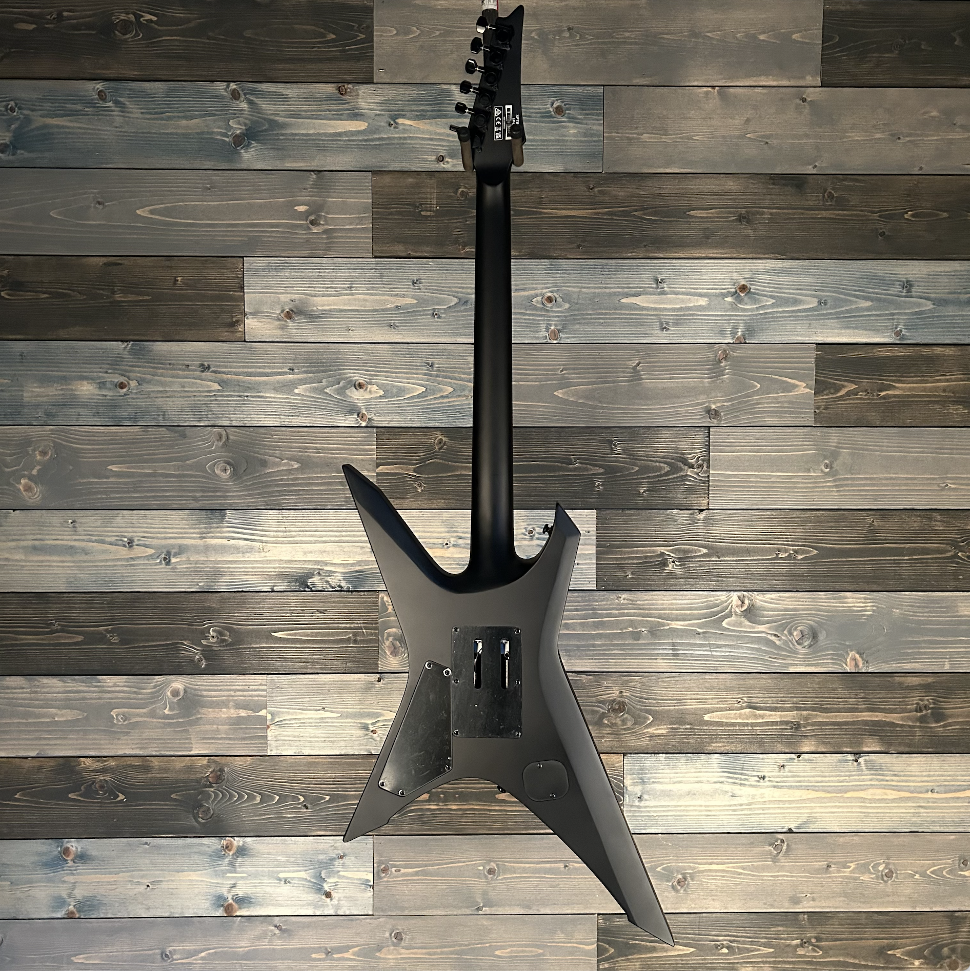 Ibanez Xiphos Iron Label Electric Guitar w/Bag - Black Flat