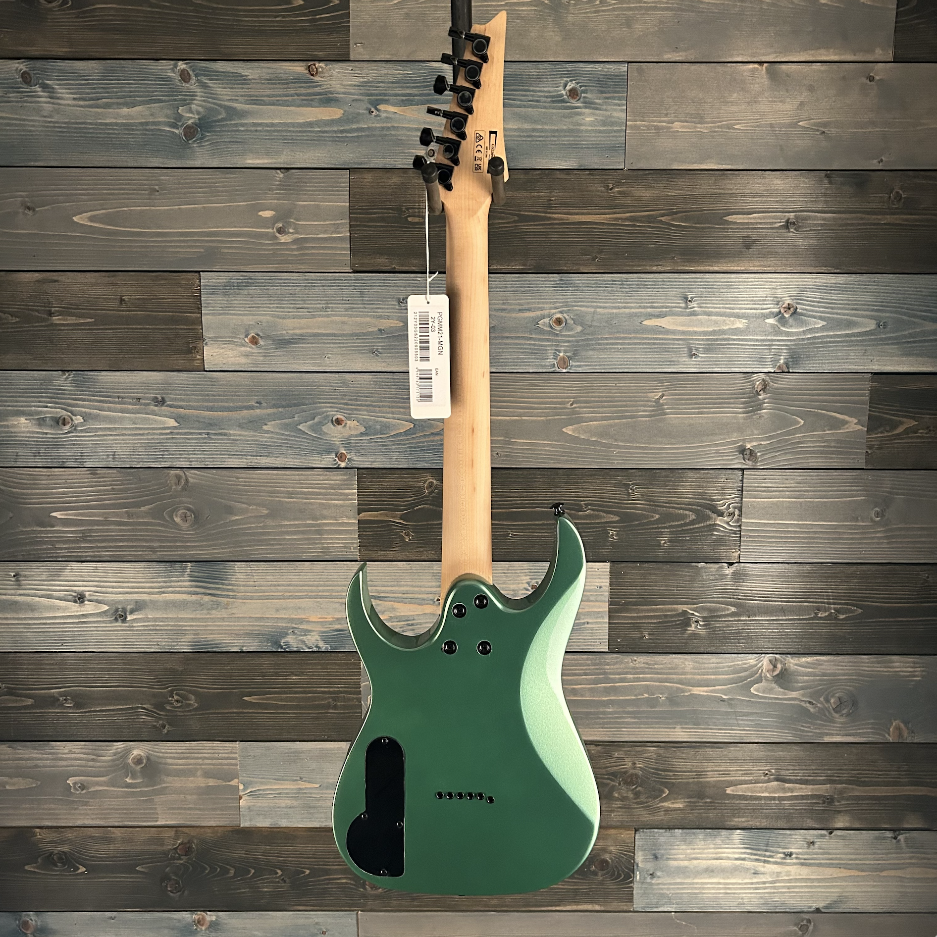 Ibanez PGMM21 Electric Guitar - Metallic Light Green