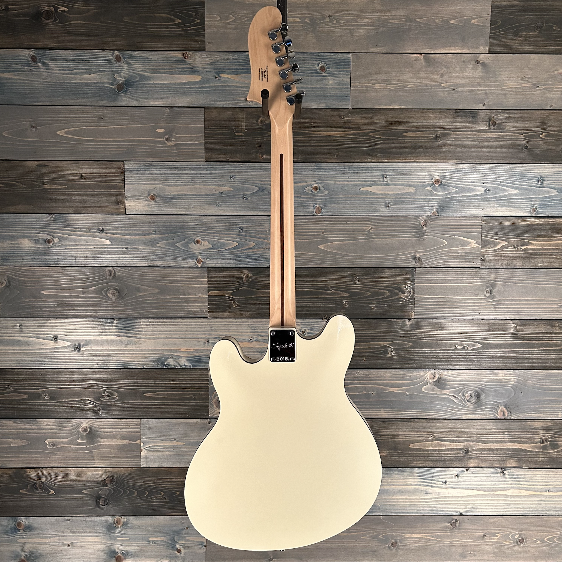 Fender Squier Affinity Series Starcaster, Maple Fingerboard, Olympic White