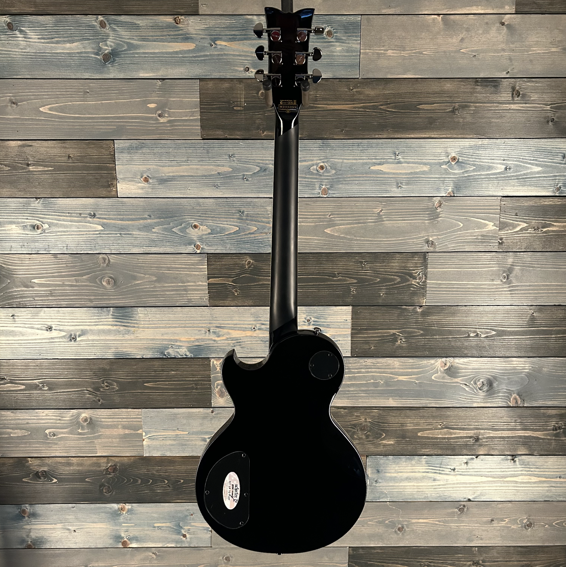 Schecter Solo-II Blackjack Electric Guitar - Black Gloss