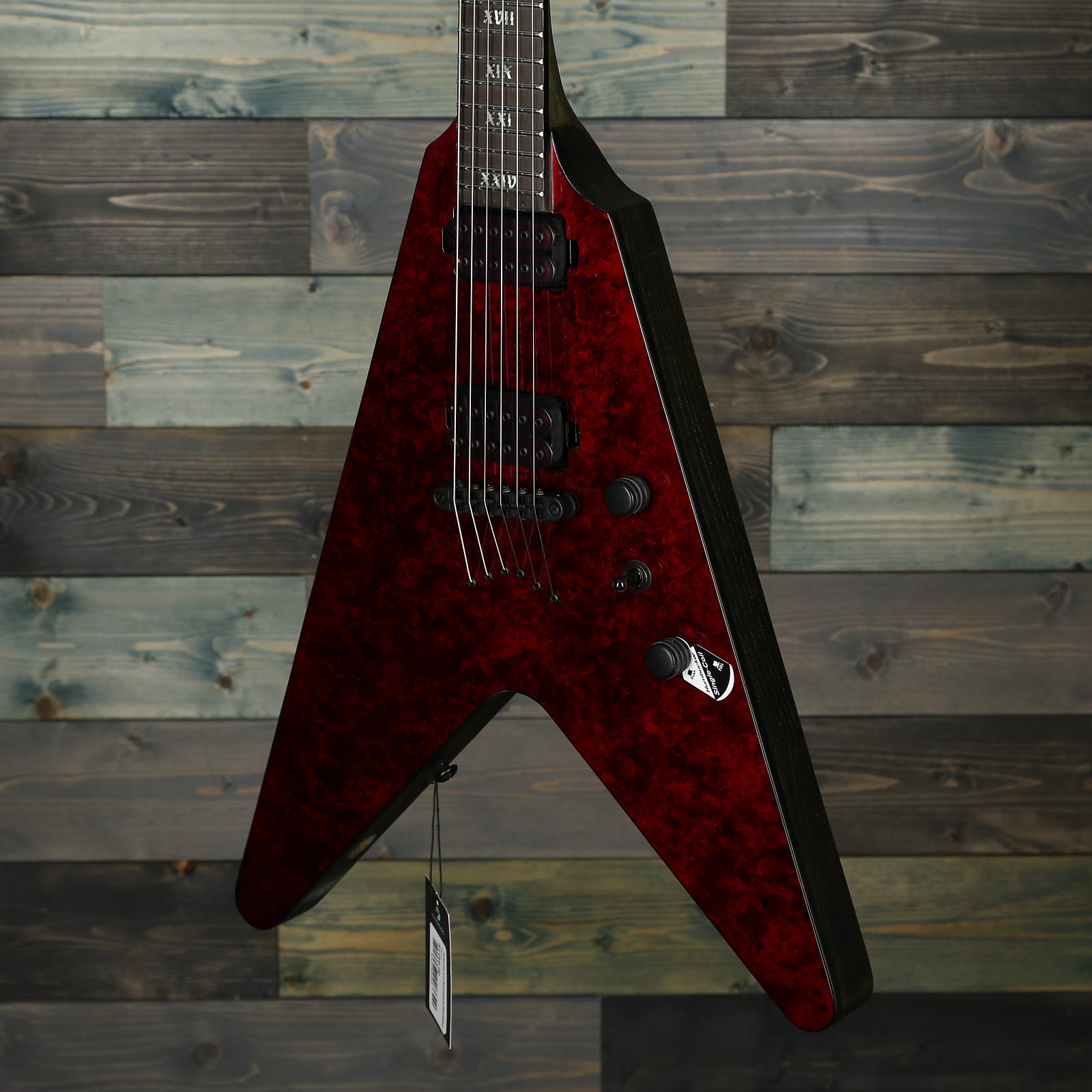 Schecter V-1 Apocalypse Red Reign