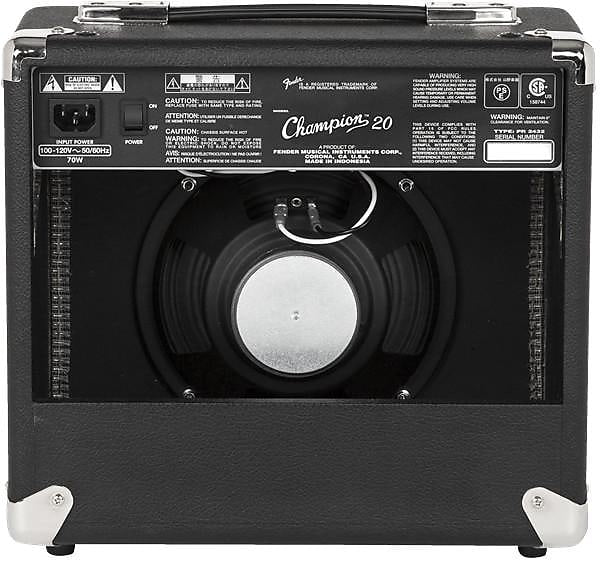 Fender Amps Champion 20 Guitar Amp