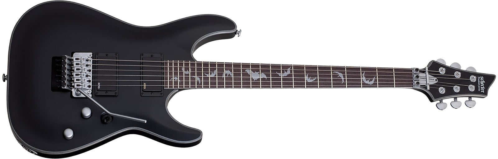 Schecter 1183 Damien Platinum-6 FR - Satin Black