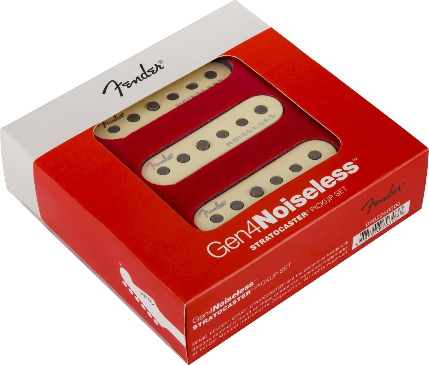Fender Gen 4 Noiseless™ Stratocaster® Pickups, Set of 3