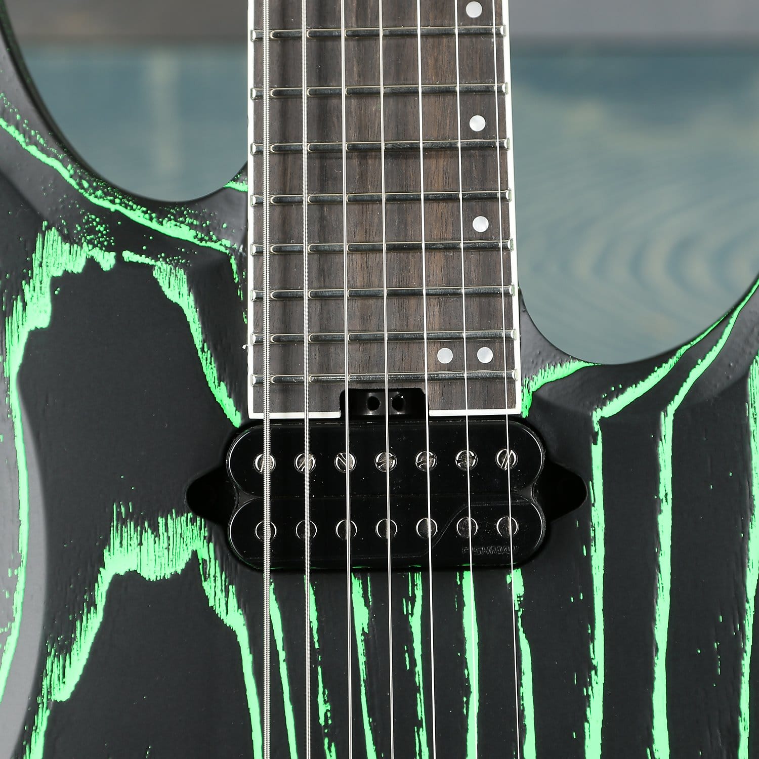 Jackson Pro Series Dinky DK Modern Ash FR7, Ebony Fingerboard, Baked Green