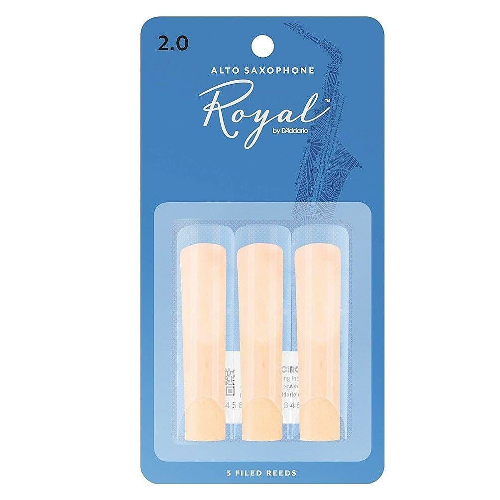 Royal by D'Addario - Alto Sax Strength 2.0 - 3-pack