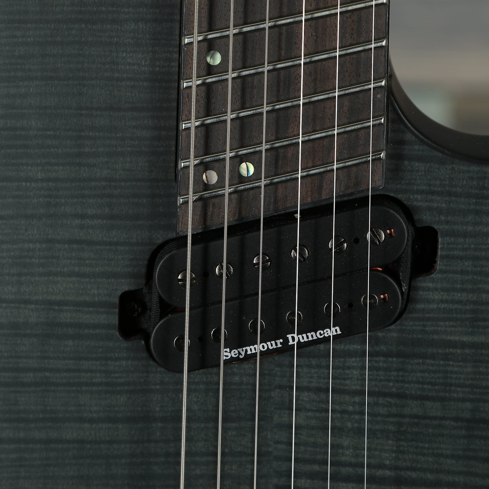 ESP LTD M-1000 Multi-Scale - See Thru Black Satin