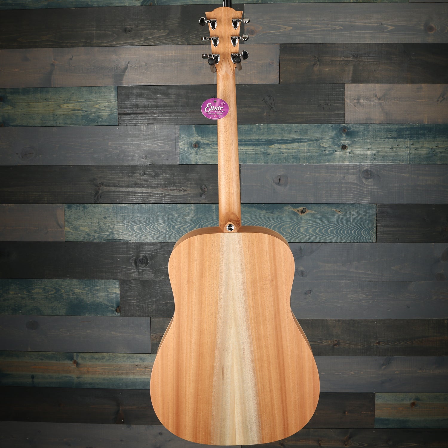 Cole Clark Fat Lady 1 Series FL1-BM Guitar, No Pickup - Bunya/Queensland Maple