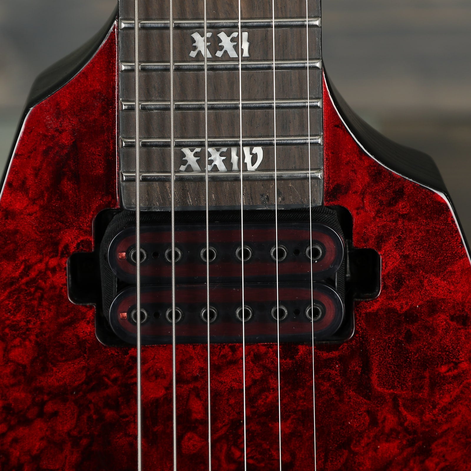 Schecter V-1 Apocalypse Red Reign