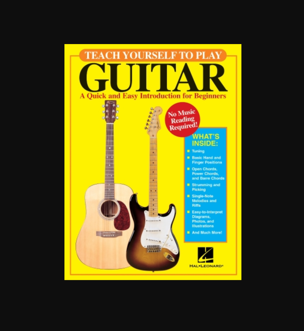 Hal Leonard Teach Yourself to Play Guitar