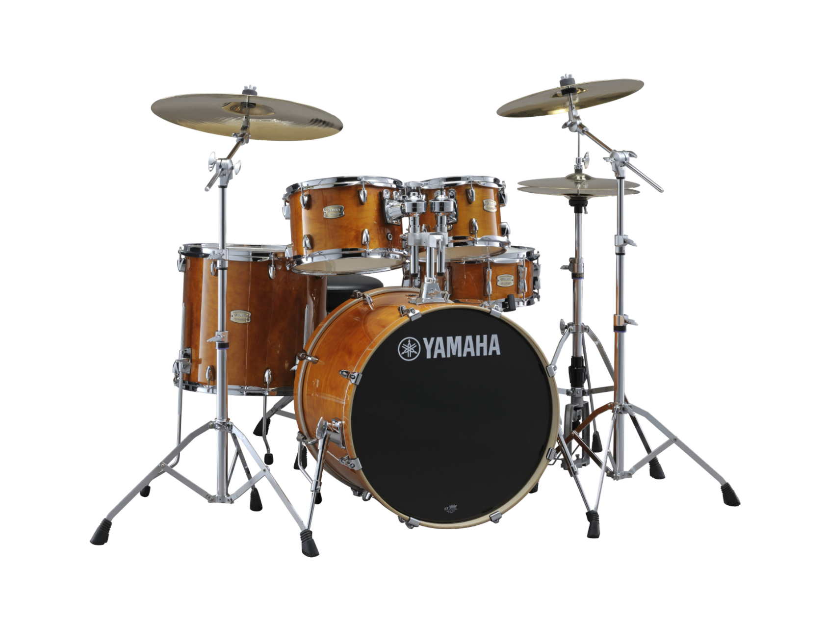 Yamaha SBP2F50HA Stage Custom Birch Drum Set - Honey Amber