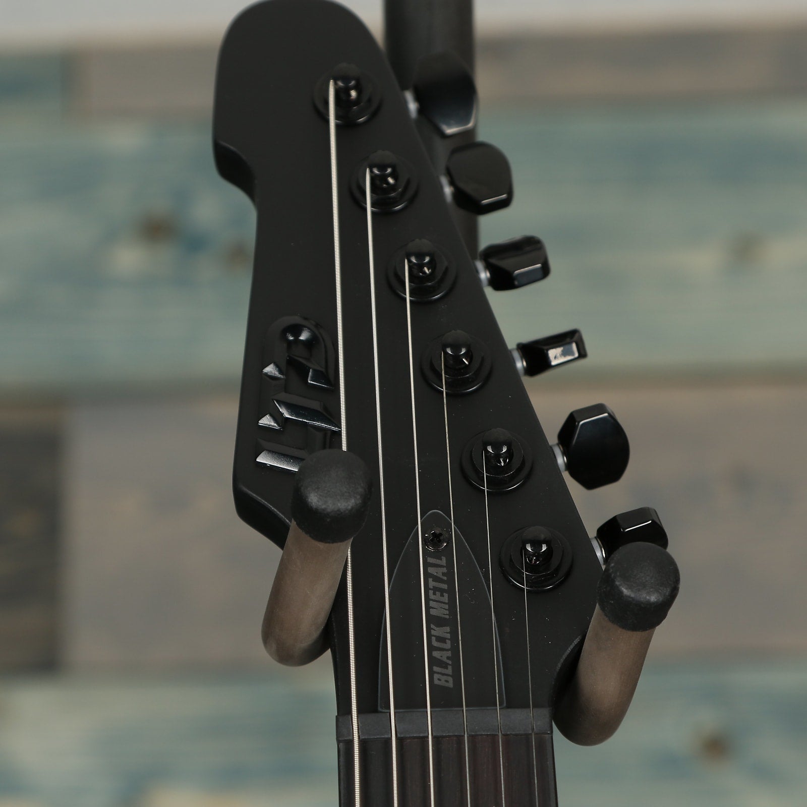 ESP LTD Phoenix Black Metal - Black Satin