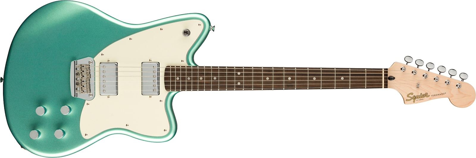 Fender Squier Paranormal Toronado Laurel FB Parchment Pickguard Mystic Seafoam