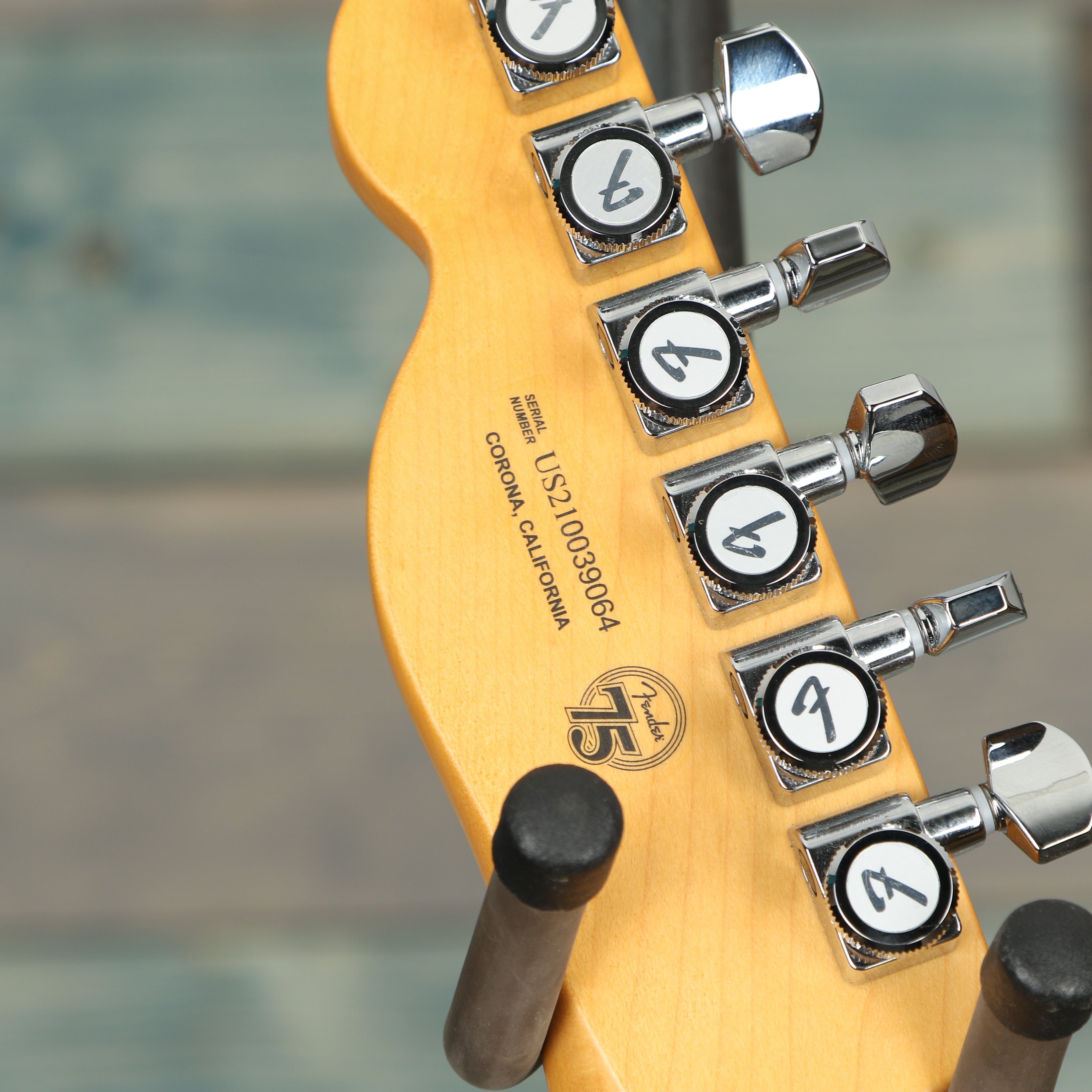 Fender Ultra Luxe Telecaster, Rosewood Fingerboard, Transparent Surf Green