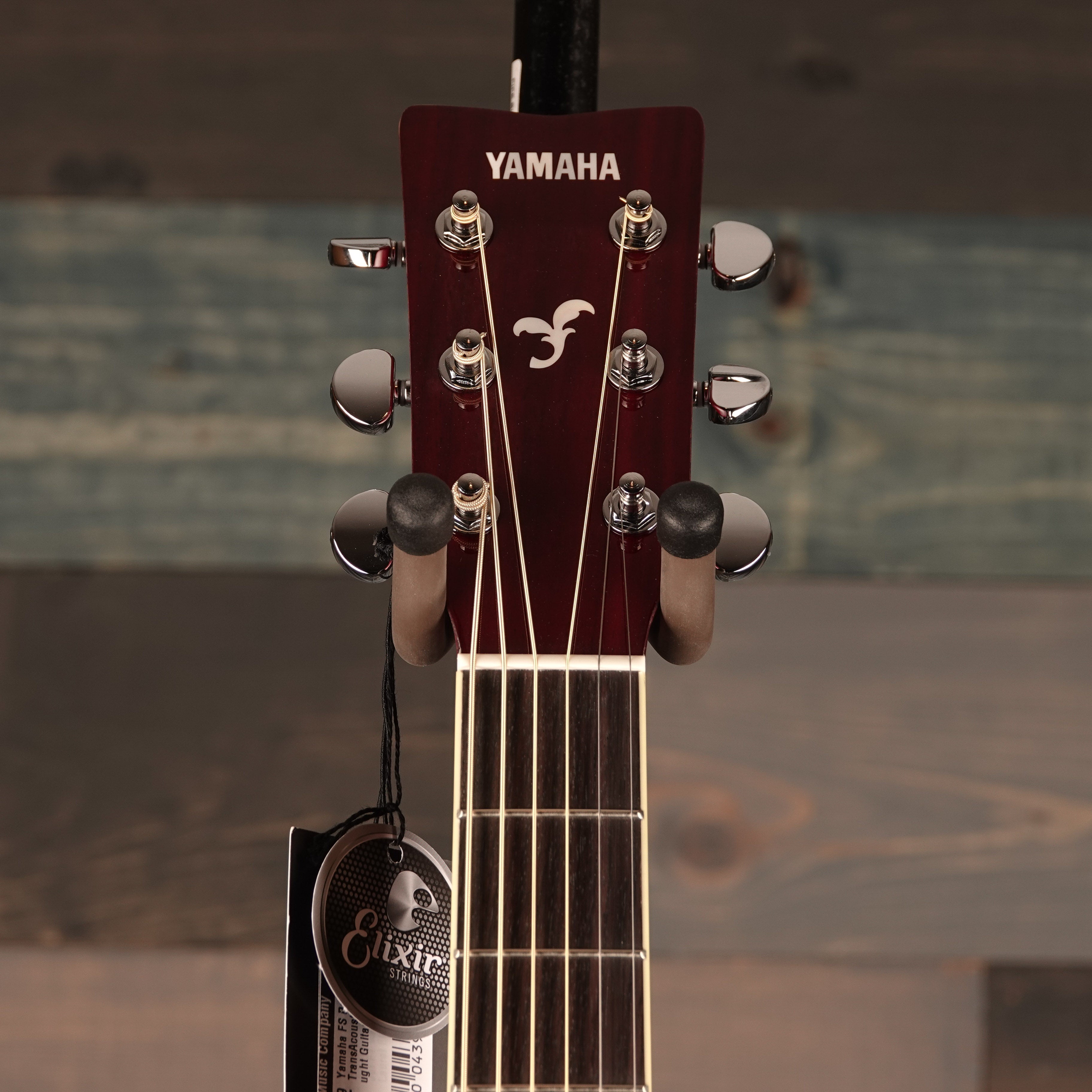 Yamaha FS Ruby Red TransAcousticDreadnought Guitar