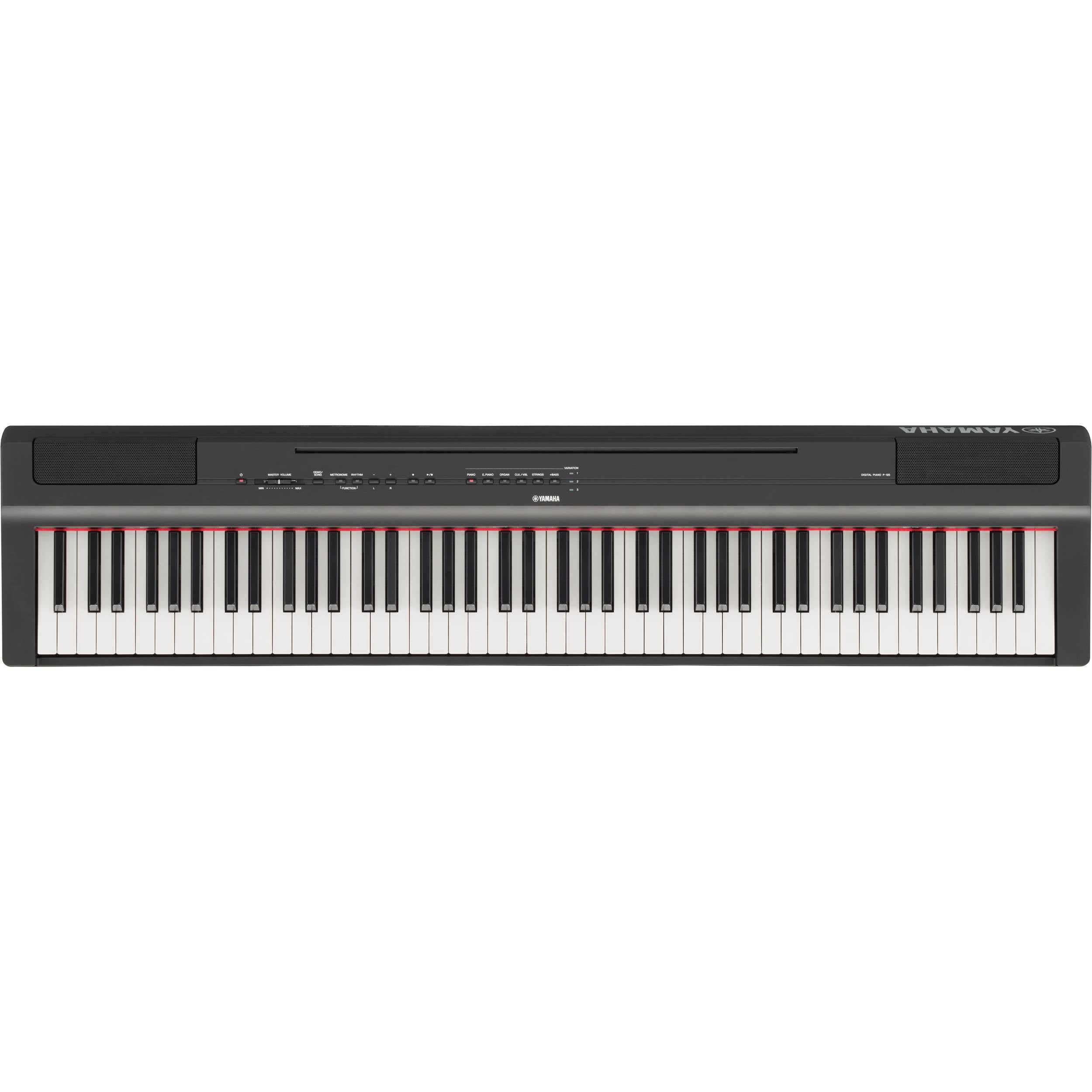 Yamaha P125B Black 88-Key Contemporary Piano