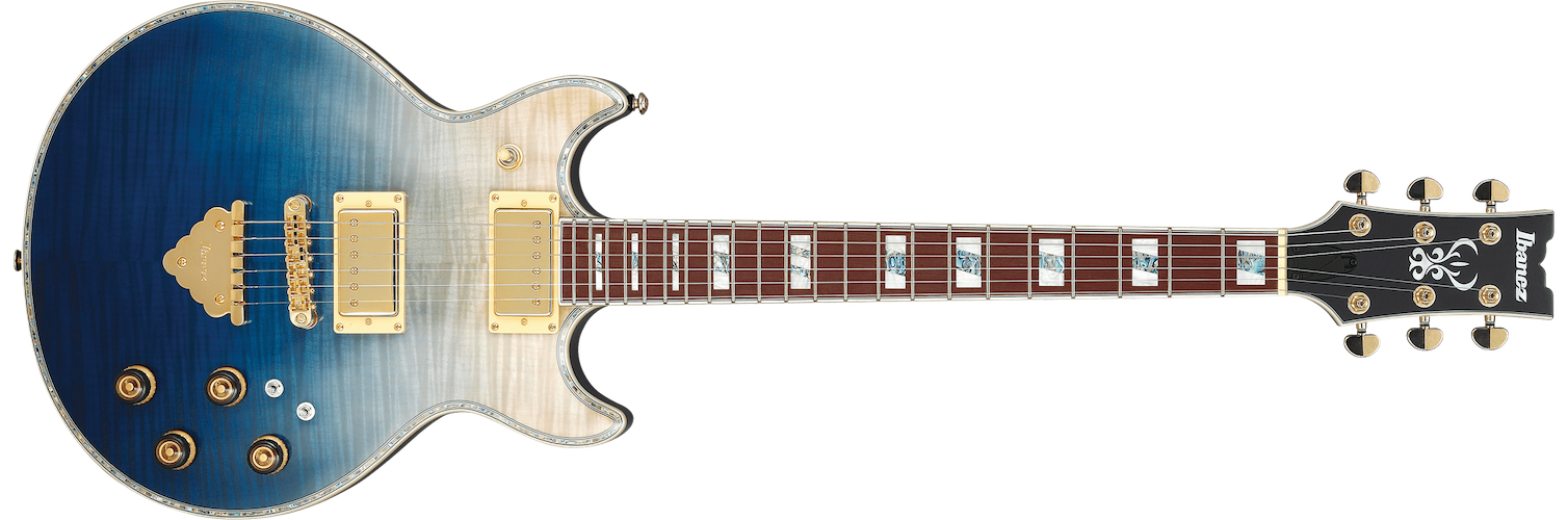 Ibanez AR420 Standard Electric Guitar - Transparent Blue Gradation