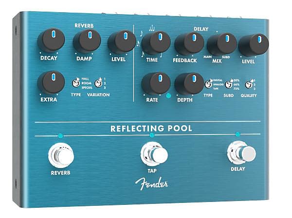Fender Reflecting Pool Delay/Reverb Pedal