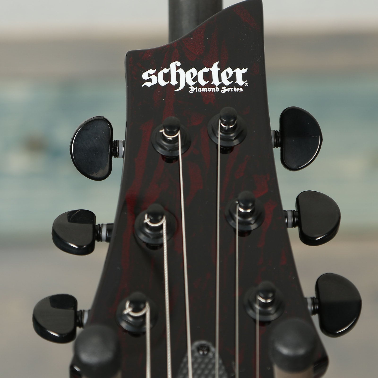 Schecter 1475 C-1 Silver Mountain - Blood Moon