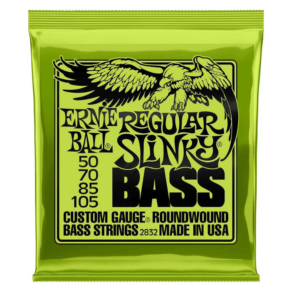 Ernie Ball 2832 Regular Slinky Nickel Wound Electric Bass Strings