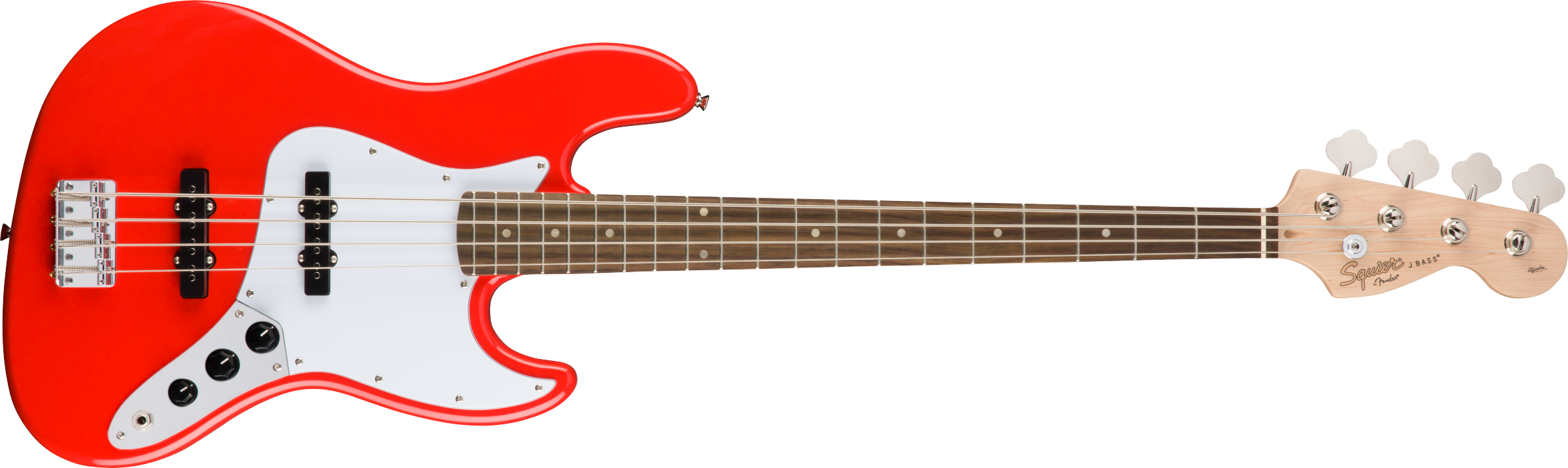 Fender Squier Affinity Series Jazz Bass, Laurel Fingerboard, Race Red