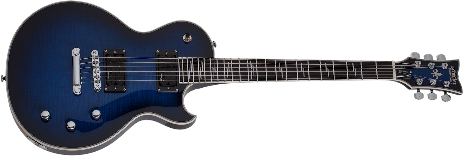 Schecter 2590 Solo II Supreme Electric -See Thru Blue Burst