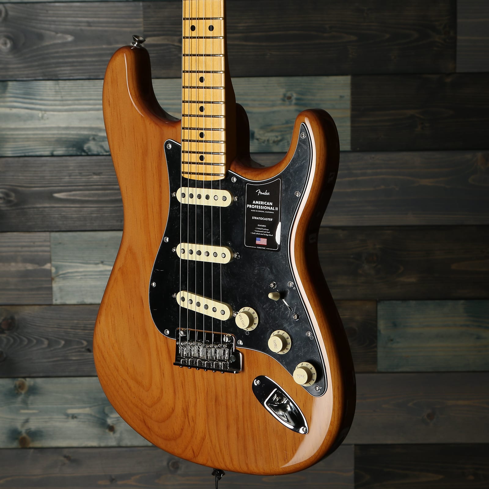 Fender American Professional II Stratocaster, Maple FB, Roasted Pine