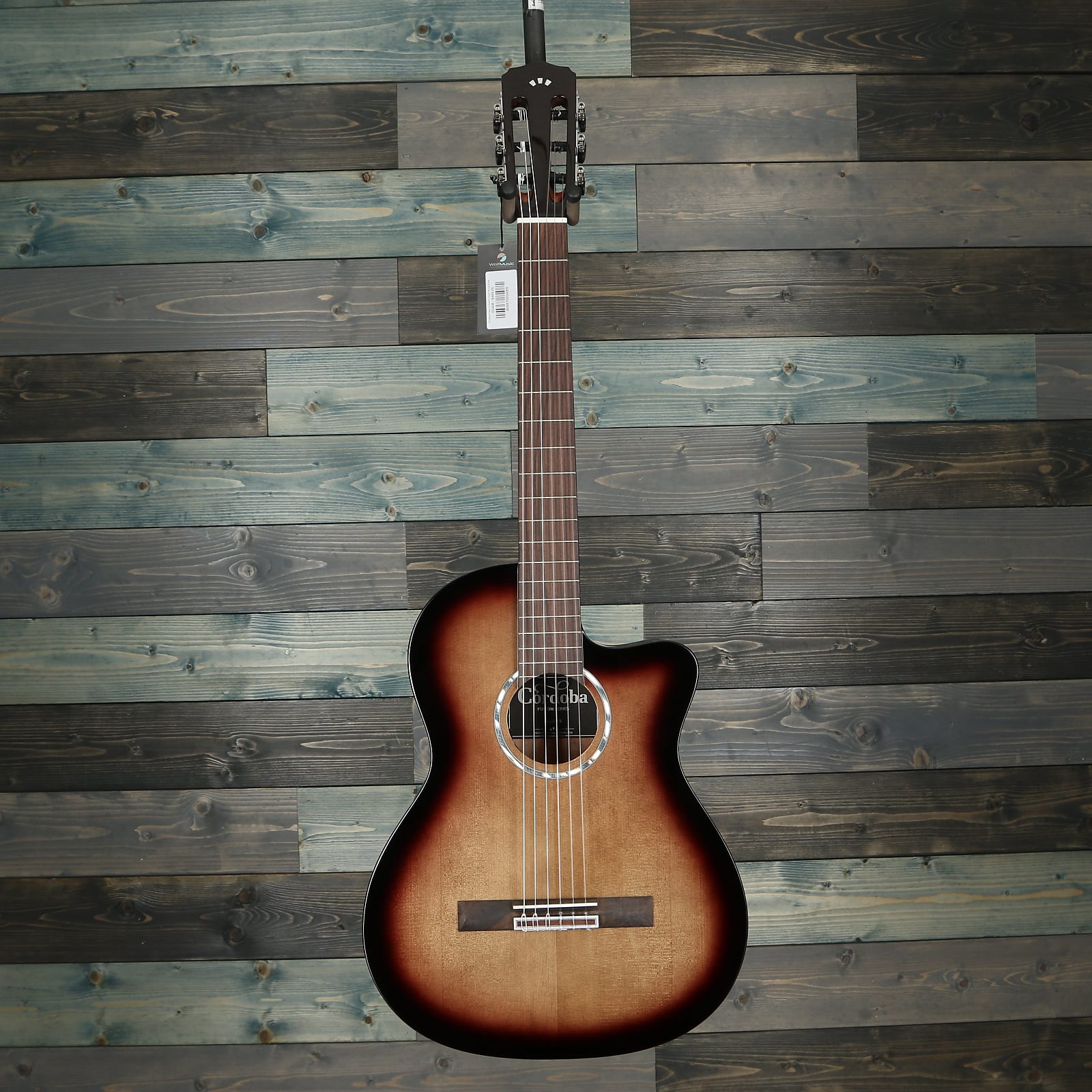 Cordoba Fusion 5 Electric Nylon String Guitar - Sonata Burst