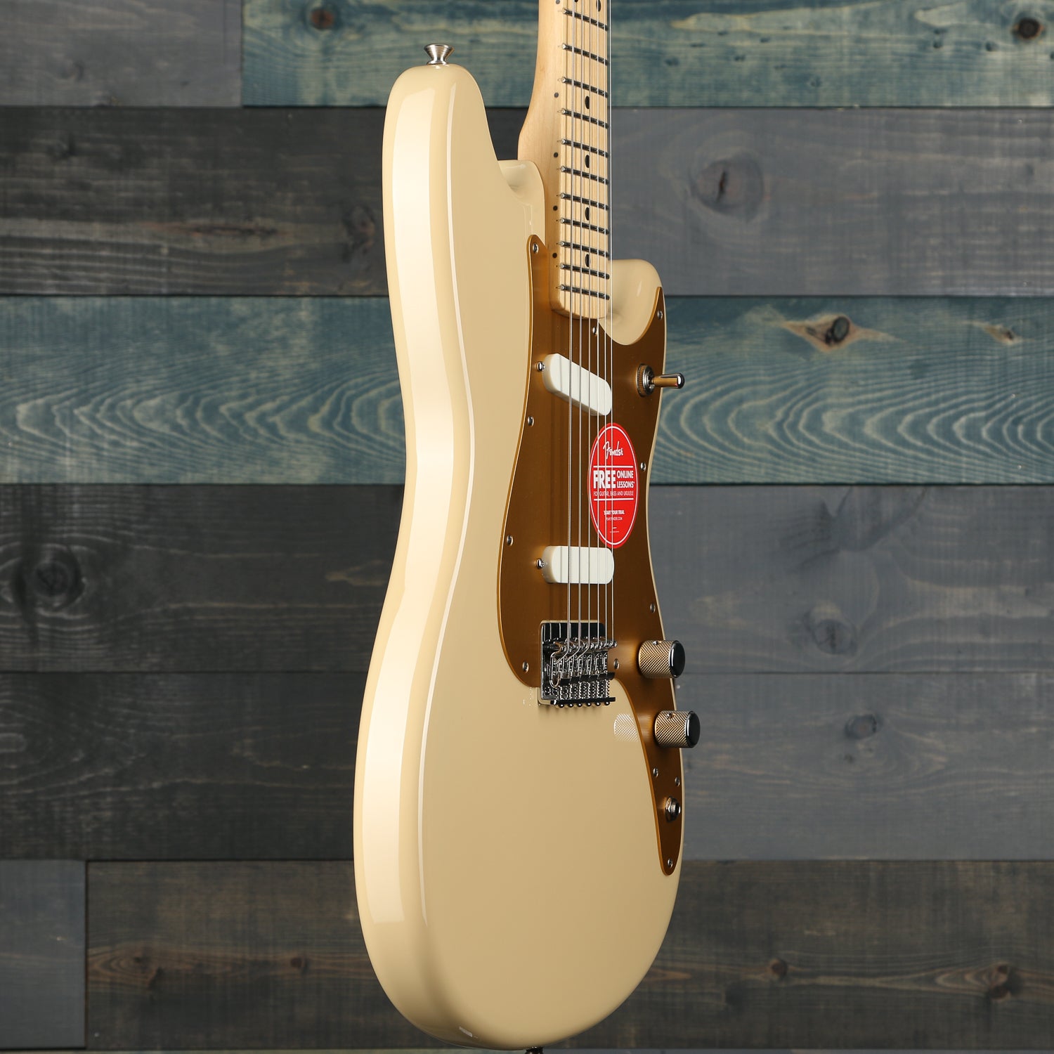 Fender Player Duo Sonic Maple Fingerboard, Desert Sand