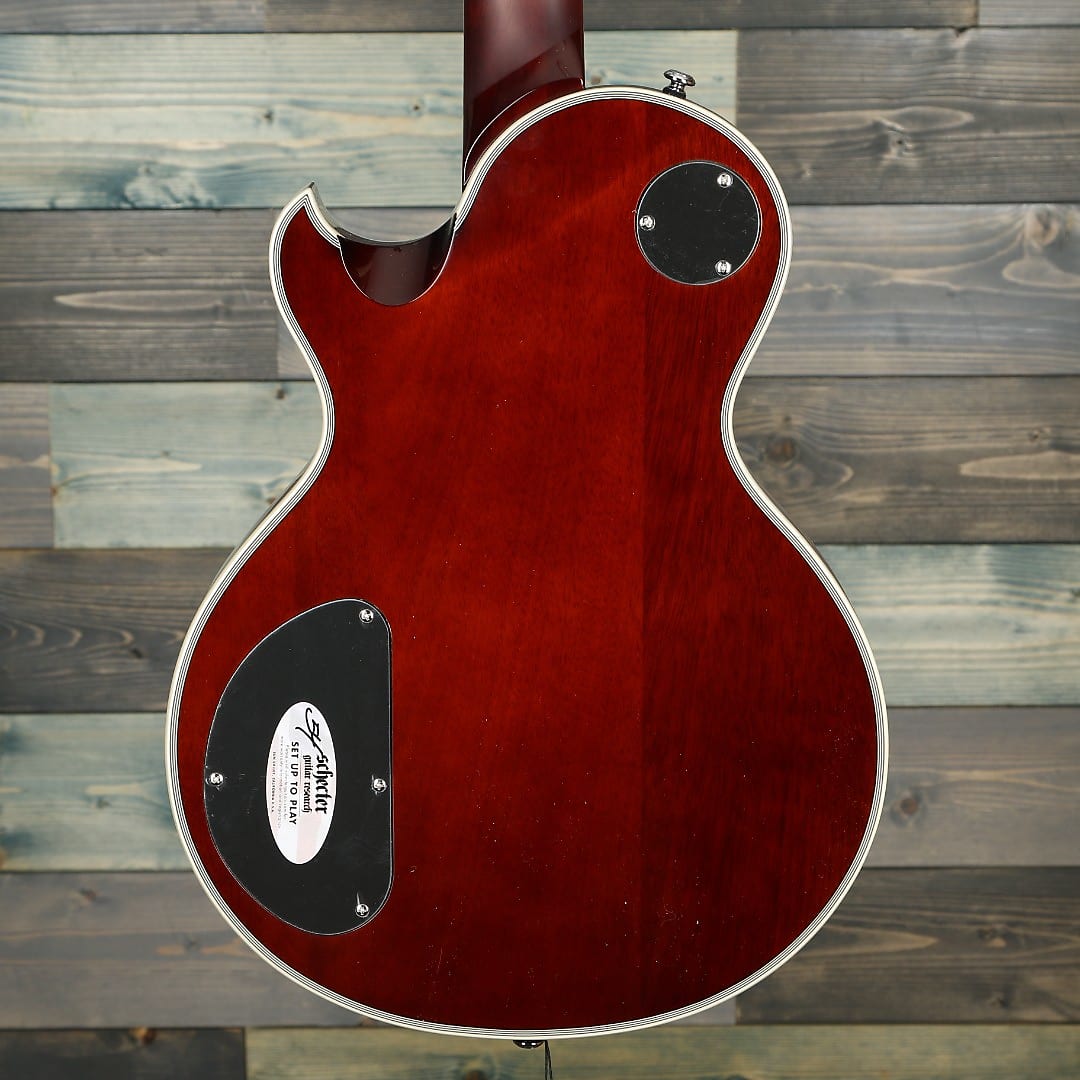 Schecter 660 Solo-II Custom - Burl Gloss Natural