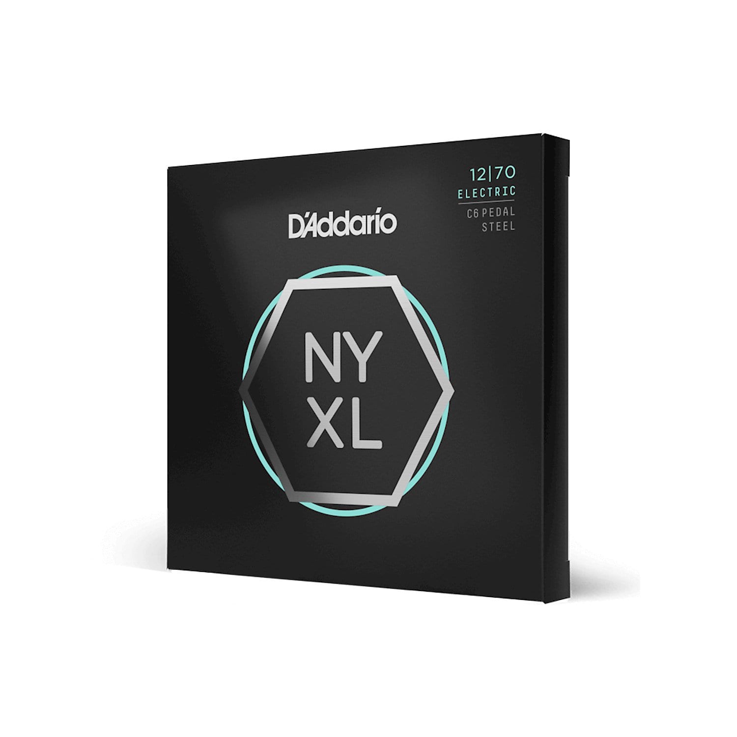 D'Addario NYXL1270PS Nickel Wound C6 Pedal Steel Guitar Strings, Regular, 12-70