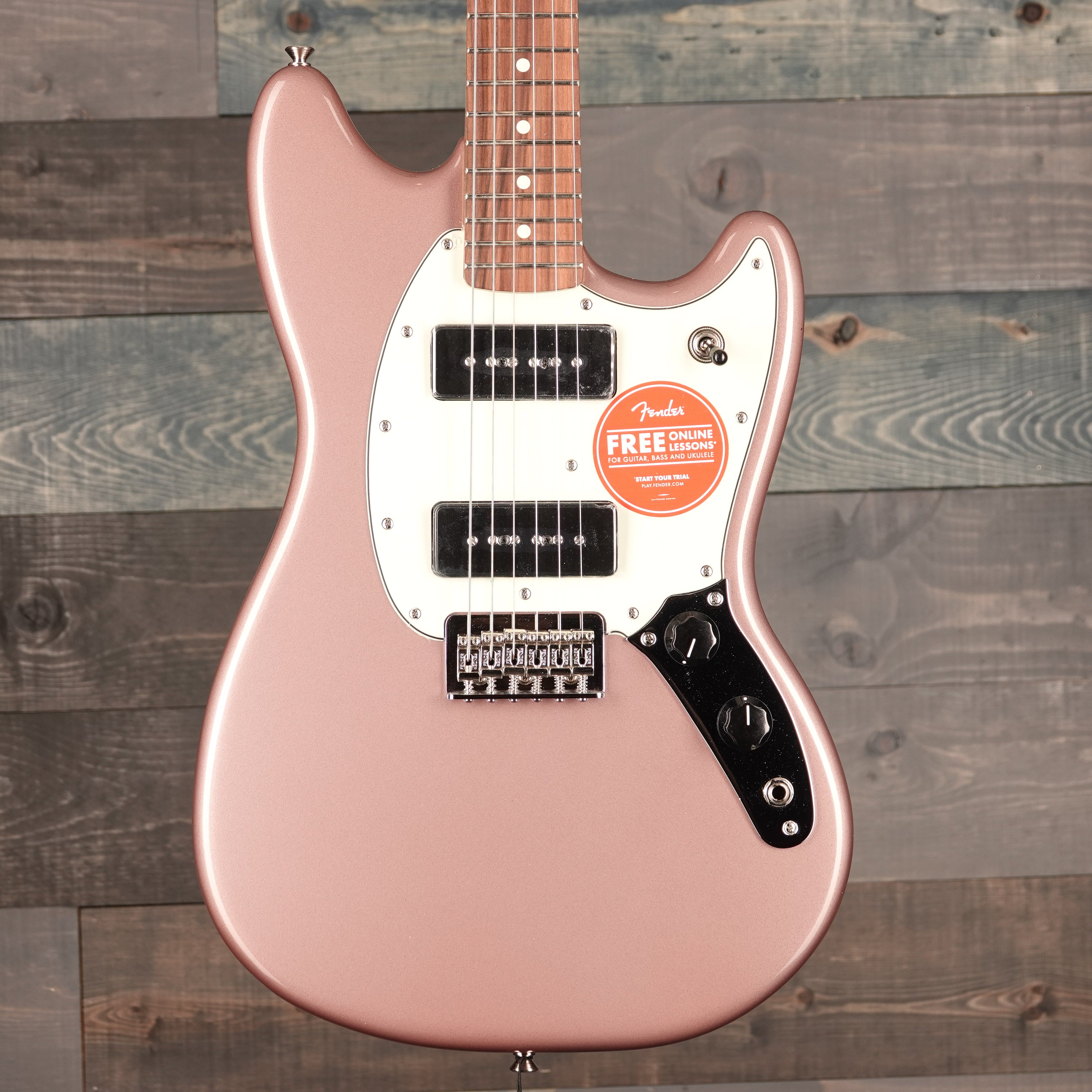 Fender Player Mustang 90, Pau Ferro Fingerboard, Burgundy Mist Metallic