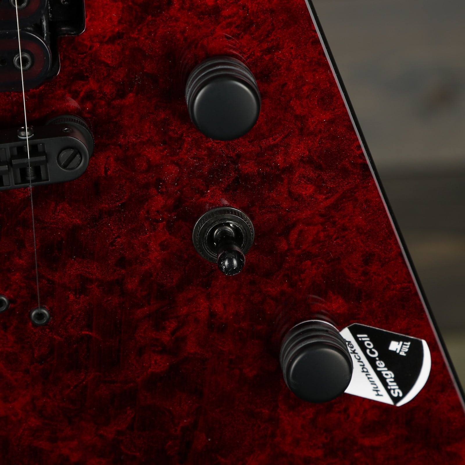 Schecter V-1 Apocalypse Red Reign