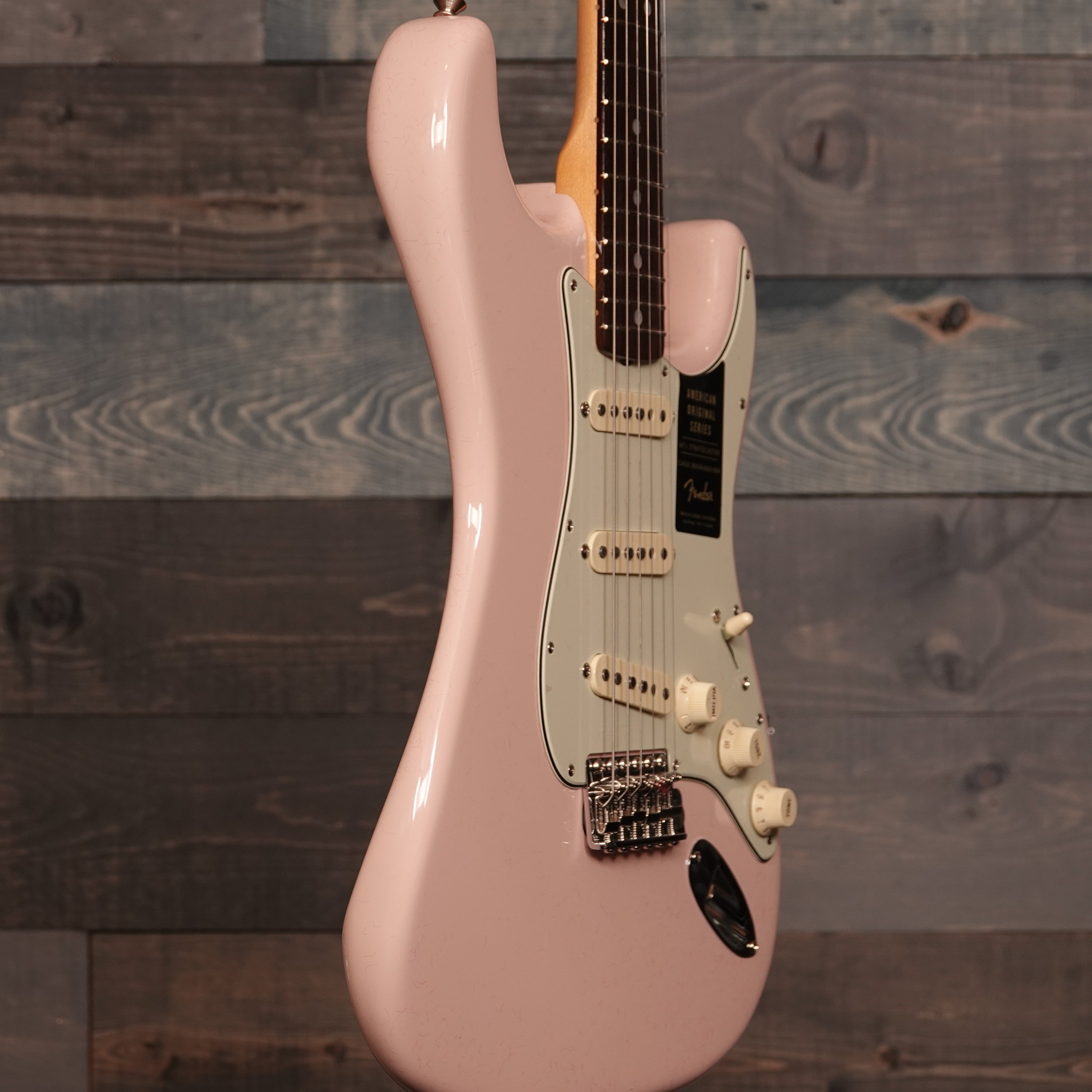 Fender American Original '60s Stratocaster®, Rosewood Fingerboard, Shell Pink
