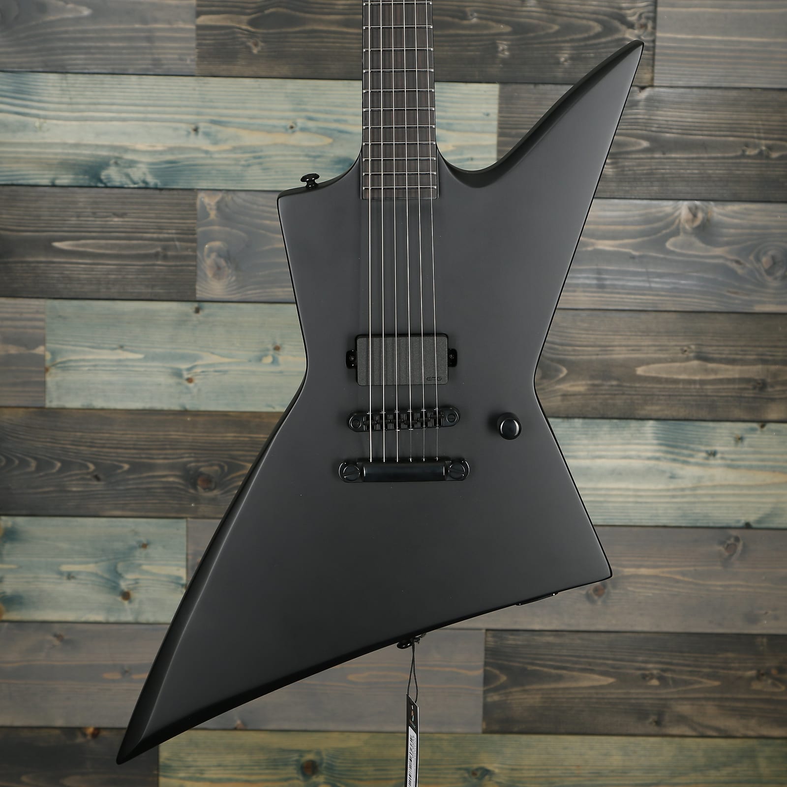 ESP LTD EX Black Metal - Black Satin