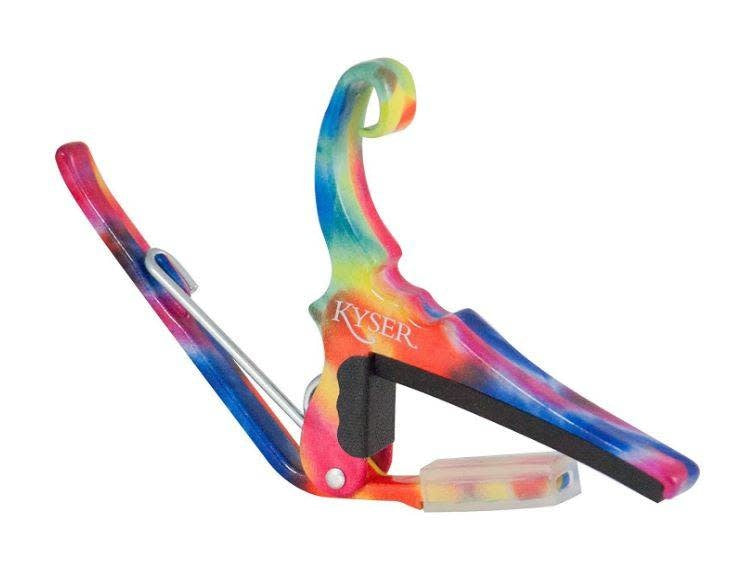 Kyser 6 String Quick Change Acoustic Guitar Capo - Tie-Dye