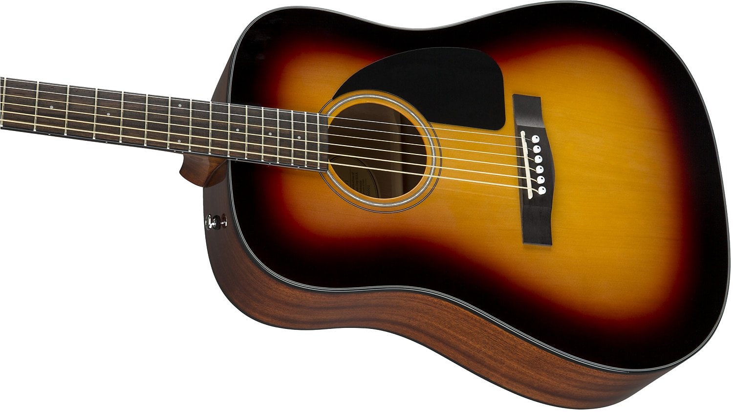 Fender CD-60 Dreadnought V3 w/Case, Walnut Fingerboard, Sunburst