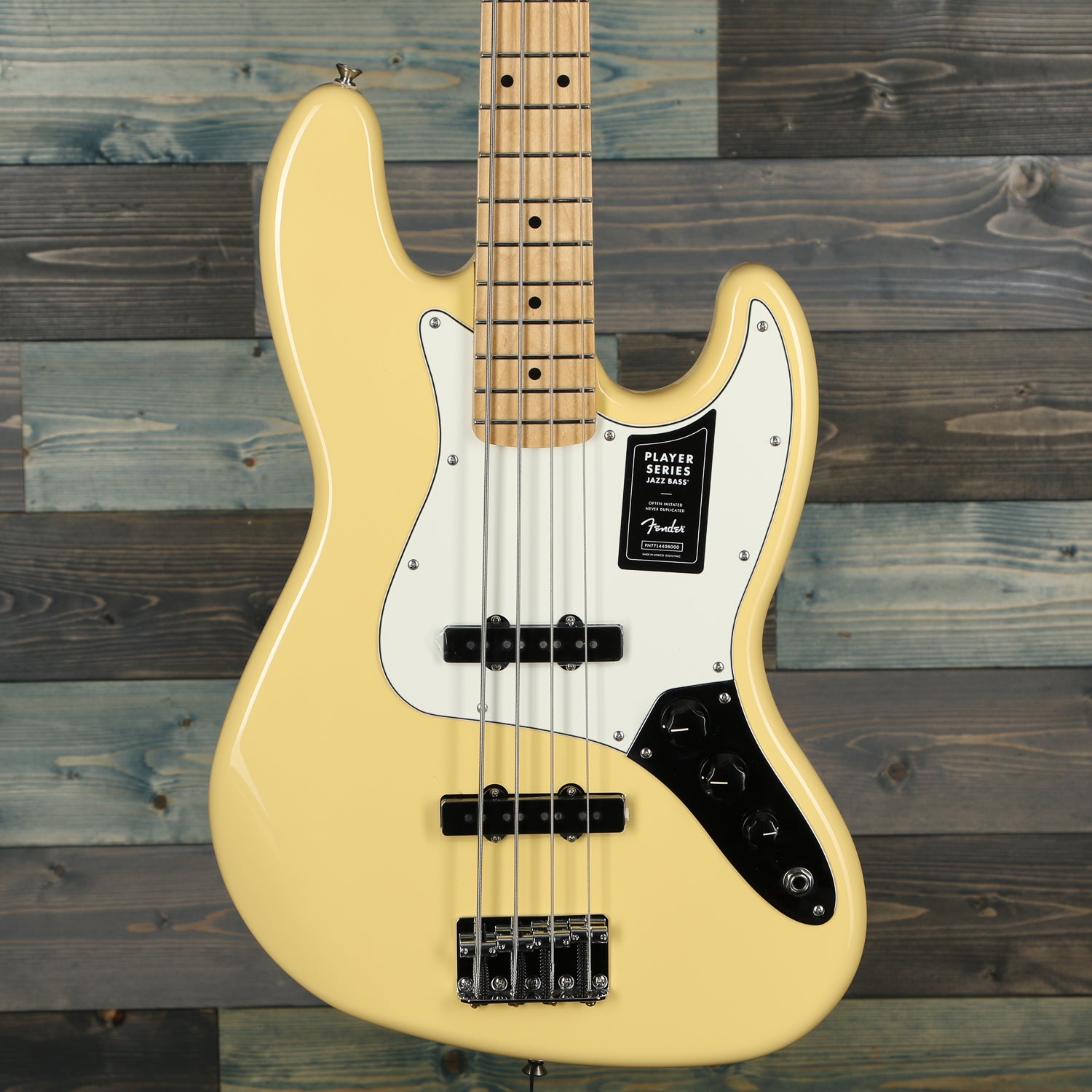Fender Player Jazz Bass Maple Neck Buttercream