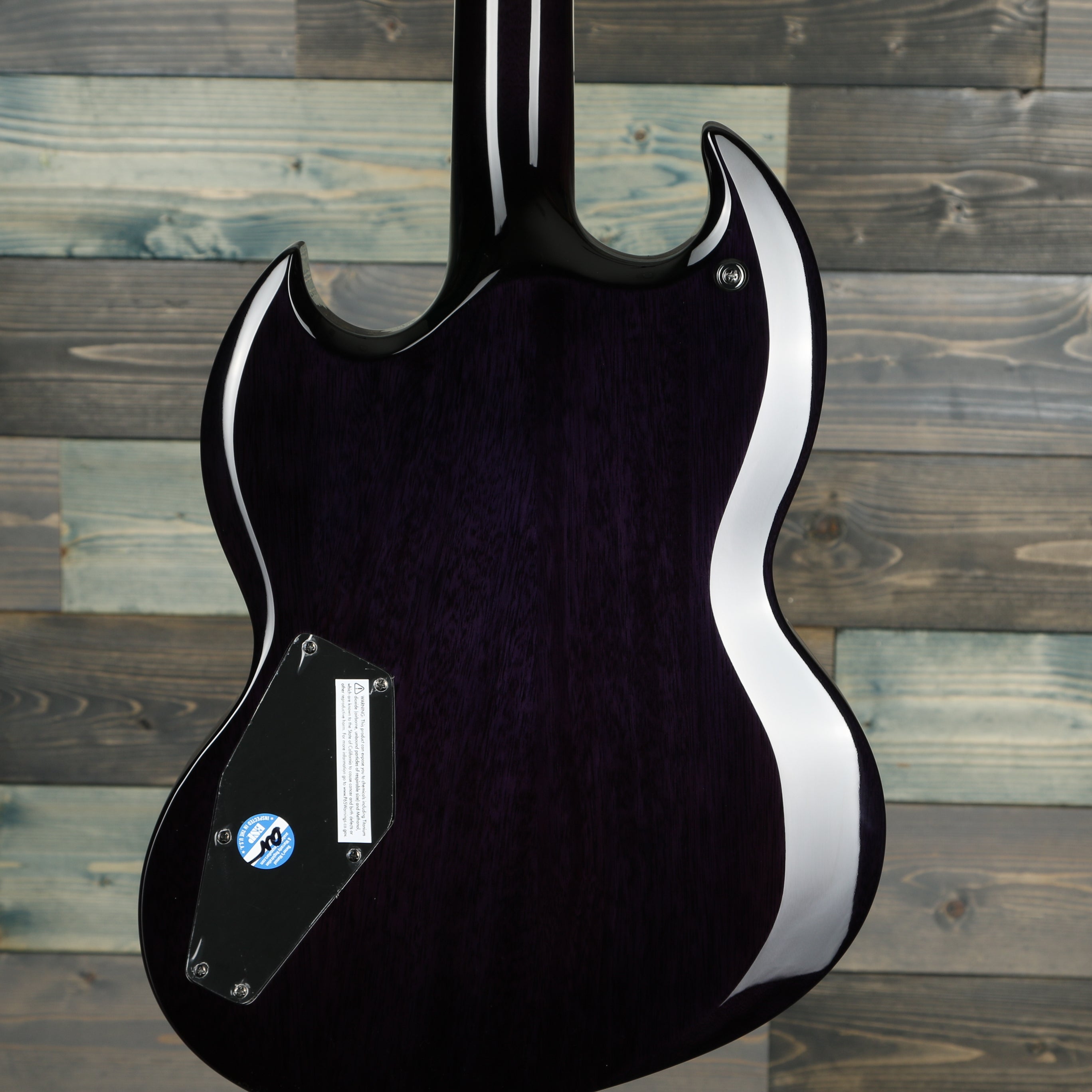 ESP LTD Viper-1000 Quilted Maple Electric - See Thru Purple Sunburst