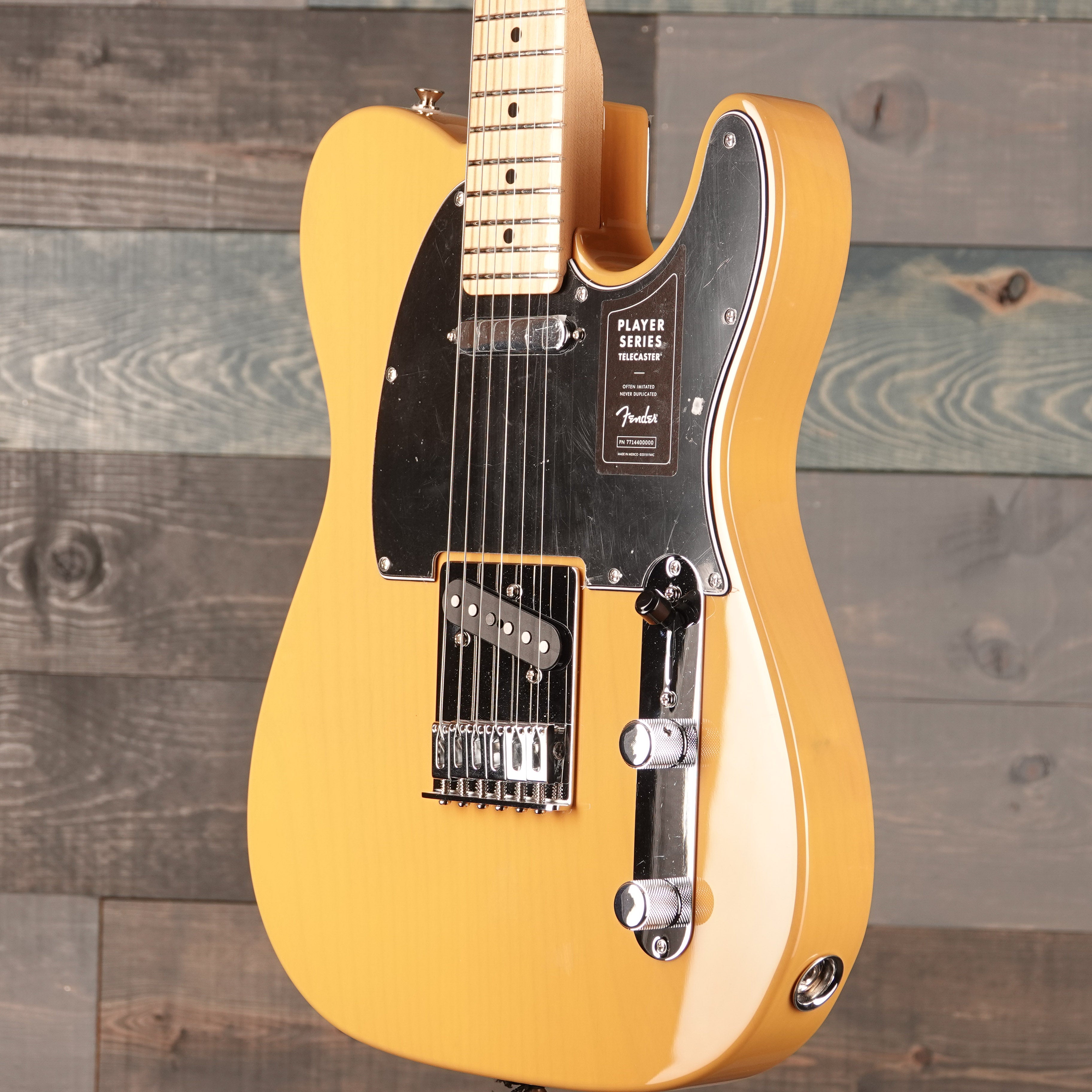 Fender Player Telecaster Maple Fingerboard Butterscotch Blonde
